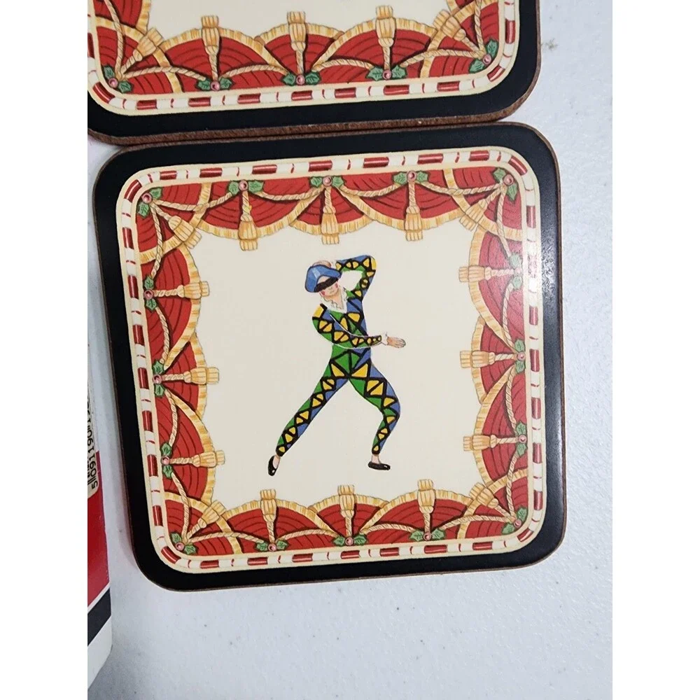 Pimpernel England Christmas Nutcracker Cork Bottom Set Of 5
